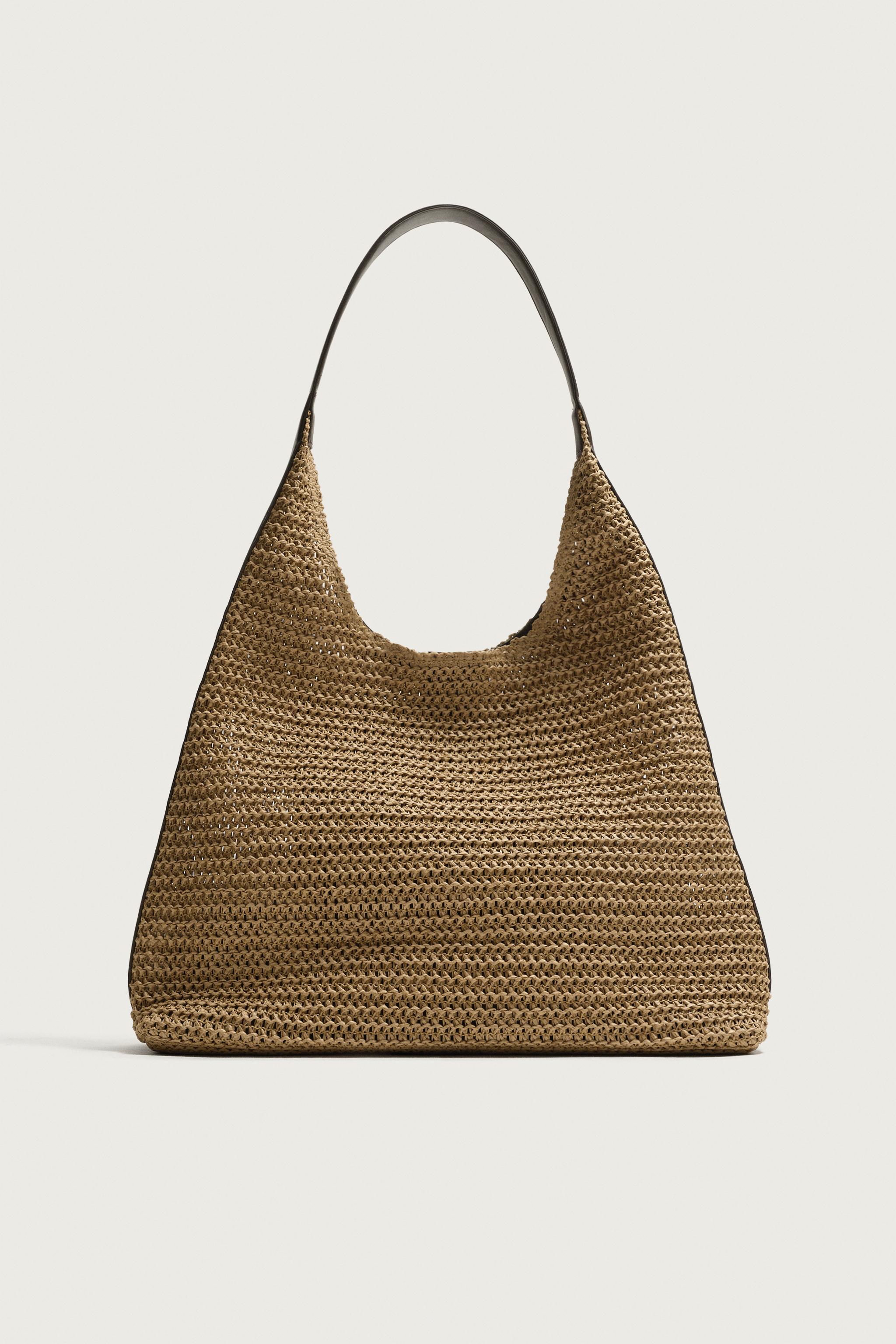 WOVEN SHOPPER BAG